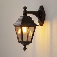 Réz színű kültéri fali lámpa Toulouse, függőlámpa