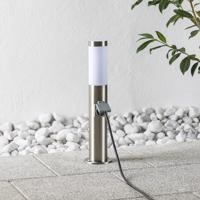 Chorus rozsdamentes acél talapzatlámpa foglalattal, 50cm