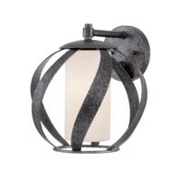 Falilámpa Blacksmith, fekete/fehér, 1-izzós