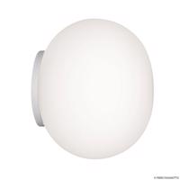 FLOS Mini Glo-Ball Mirror fali lámpa, fehér