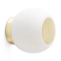 LED fali lámpa Moy arany üvegbúrával