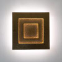 LED fali világítás Masaccio Quadrato, arany