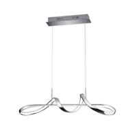 LED lógó világítás Perugia, switch-dimmer, króm