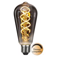 LED rusztikus E27 ST64 2W izzószál 2.100K Füst