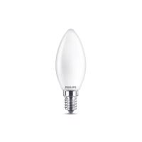 Philips LED gyertya B35 E14 4,3W 2700K opál 2db