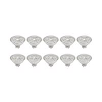 Prios LED reflektor GU5.3 4.9W 500lm 36° clear 830 10 darabos készlet