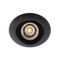 SLC One 360°-os LED-es süllyesztett lámpa, fekete színű,
